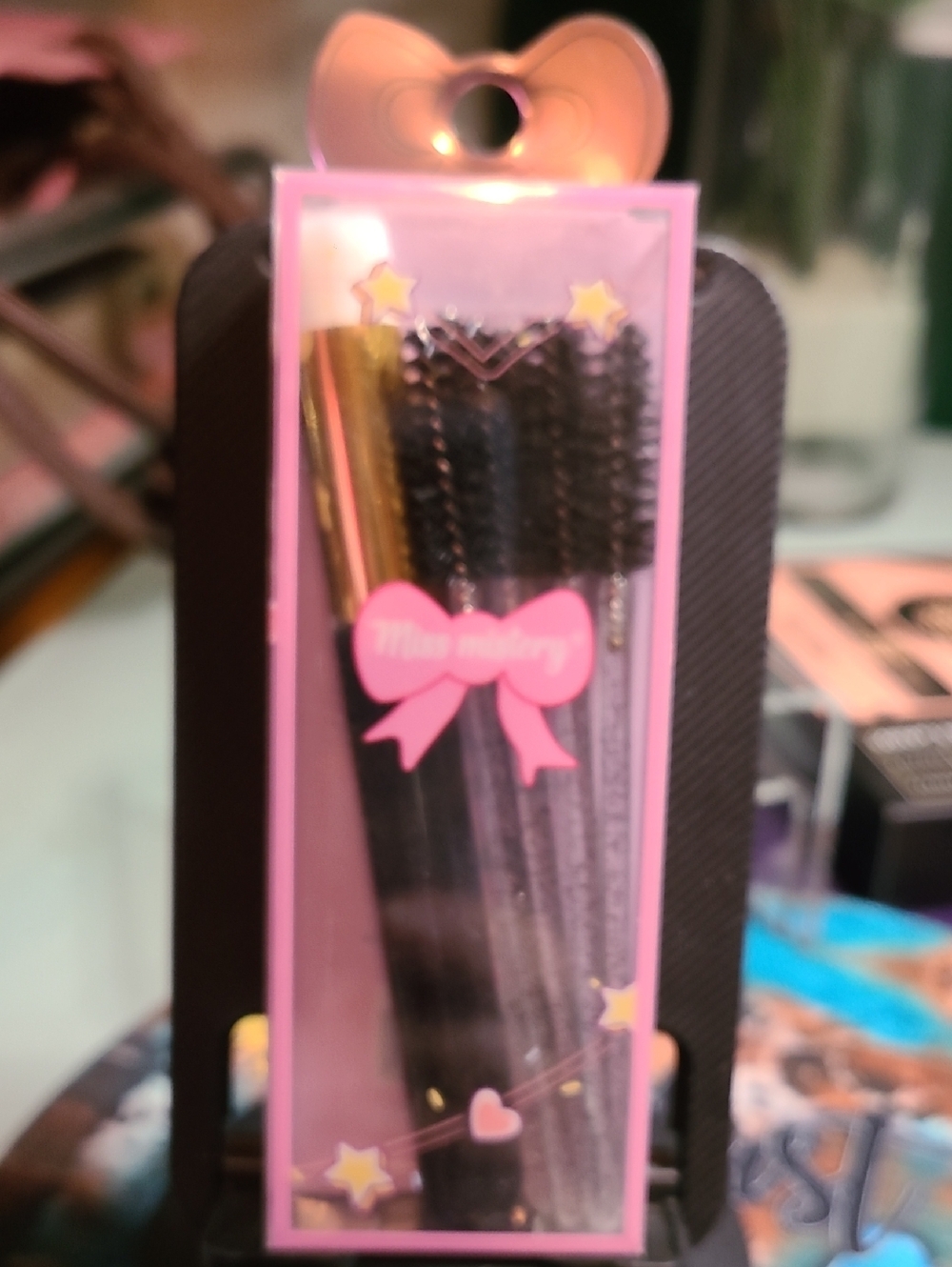 Pink & Gold Mascara Wand Set